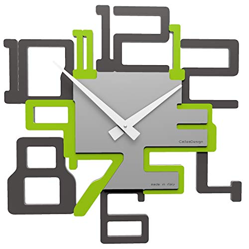 CalleaDesign - Moderne Wanduhr BGKron - Apfelgrün CalleaDesign - Moderne Wanduhr BGKron - Apfelgrün von CalleaDesign