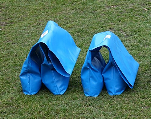 Callieway Agility Tunnel Stützsandsäcke (2er Pack) Standard - org (oceanblau) von Callieway