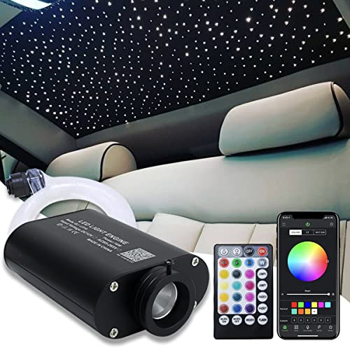 Callsky16W LED Fiber Optic Voice Control Kit RGBW Romantischer Sternenhimmel Decke Sternennachtlicht APP/Fernbedienung 550pcs*0.75mm*4M für AV Room Game Room Callsky16W LED Fiber Optic Voice Control Kit RGBW Romantischer Sternenhimmel Decke Sternennachtlicht APP/Fernbedienung 550pcs*0.75mm*4M für AV Room Game Room von Callsky