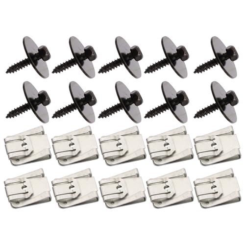 Callume 10 Paar UNTERFAHRSCHUTZ MOTORSCHUTZ CLIPS Für PORSCHE PANAMERA 970 Vorfacelift 2009-2013 von Callume
