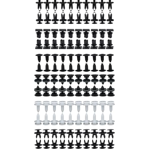 Callume 120 x Türverkleidung Clips Satz Abdeckung Klips Innen Befestigung für VW T4 T5 T6 1990-2024 70186729901C,21030249,7L6868243,3B0867333,701867549,N90201601H Callume 120 x Türverkleidung Clips Satz Abdeckung Klips Innen Befestigung für VW T4 T5 T6 1990-2024 70186729901C,21030249,7L6868243,3B0867333,701867549,N90201601H von Callume