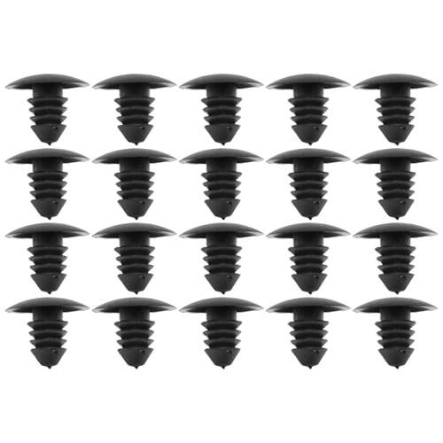Callume 20 stücke Stamm Dekorative Teppich Panel Clips Innen Fit für VW MK2 Golf II/III/Cabriolet/Van/Variant Jetta II Polo Transporter IV Vento 1975-2023 191867199,1H0867199,1H086719901C von Callume