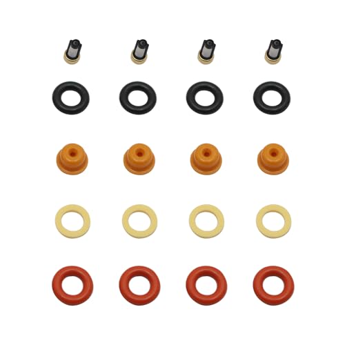 Callume Dichtsatz Reparatursatz Einspritzdüse 0280150210, 0280150705 für BMW K1 K75 K100 K1100 K1200 K589 von Callume