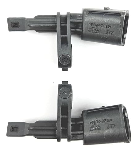 Callume Ein Paar, hinten links + rechts hinten ABS Sensor für Audi A3 Q3 Q7 TT Volkswagen ID.3 ID.4 CC | Einfache Installation | Sichere Bremsleistung gewährleisten von Callume