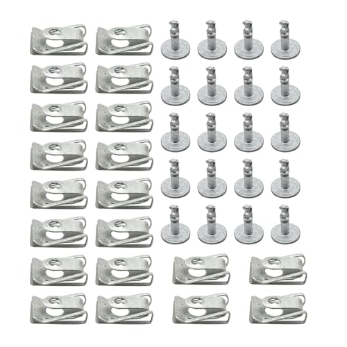 Callume Unterboden Befestigungs Klammer+Metall Schrauben für Audi A4 Allroad/Avant,A5 Cabriolet/Sportback,A6 Allroad/Avant,A7 Sportback,Q5 BMW E46 E65 E66 E67 E70 E71 E72,MINI 51718218852,51718176503 von Callume