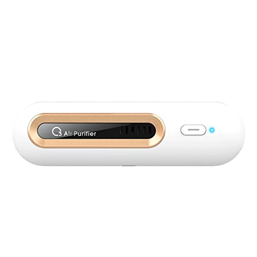 CalmGeek Kühlschrank-Desodorierer, USB-Mini-Kühlschrank-Desodorierer Geruchsbeseitiger Ozongenerator Wiederverwendbar für Auto Schrank Kleiderschrank Kleinkind-Spielzeug von CalmGeek
