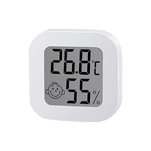 Hygrometer Klein Thermometer Feuchtigkeitsmesser Monitor mit Temperatur -10℃-70℃ (14℉-158℉) und Luftfeuchtigkeit 10% RH-99% RH Sensor von CalmGeek
