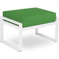 Calme Jardin | Outdoor Hocker Nicea Weiß von Calme Jardin