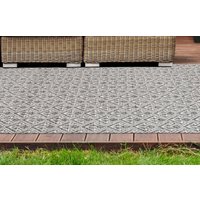 calo-deluxe Teppich "Rico 303", rechteckig, 10 mm Höhe, In- und Outdoor geeignet, pflegeleicht, Wohnzimmer von Calo-Deluxe