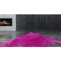 calo-deluxe Fellteppich "Ronda 510", fellförmig, 8 mm Höhe, echtes gefärbtes Rinderfell, Wohnzimmer calo-deluxe Fellteppich "Ronda 510", fellförmig, 8 mm Höhe, echtes gefärbtes Rinderfell, Wohnzimmer von Calo-Deluxe