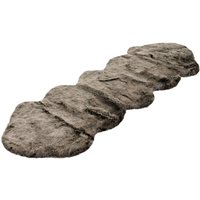 calo-deluxe Hochflor-Läufer "Emica-1000", fellförmig, 52 mm Höhe, Kunstfell von Calo-Deluxe