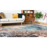 calo-deluxe Teppich "Emin 800", rechteckig, 10 mm Höhe, reine Baumwolle, Wohnzimmer von Calo-Deluxe