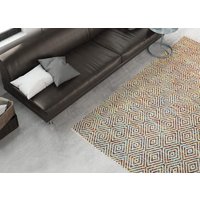 calo-deluxe Teppich "Luba 333", rechteckig, 7 mm Höhe, reine Baumwolle, Wohnzimmer von Calo-Deluxe