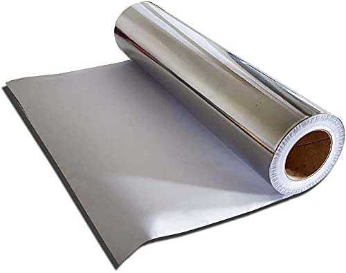 Alufolie, selbstklebend 550 mm breit / 10 Meter Rolle von Calorique