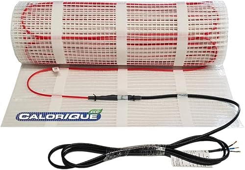 CALORIQUE ECO Elektrische Heizkabelmatte - 1,0 m² - Sparsame Elektrische Fußbodenheizung 150 W/m² - TWIN-Technologie - Energieeffizienzklasse A+++ CALORIQUE ECO Elektrische Heizkabelmatte - 1,0 m² - Sparsame Elektrische Fußbodenheizung 150 W/m² - TWIN-Technologie - Energieeffizienzklasse A+++ von Calorique