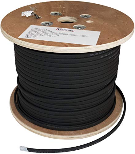 Selbstregulierendes Heizkabel SLL - 16W/m - zum Schutz vor Frostschäden bei Dachrinnen und im Außenbereich - Rohrbegleitheizung - Frostfreier Betrieb von PV-Modulen - Meterware von Calorique