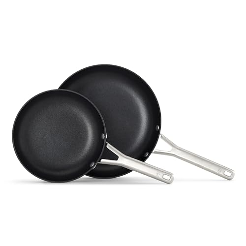 Calphalon® Bratpfannen-Set, harteloxiert, antihaftbeschichtet, 20,3 cm und 25,4 cm von Calphalon