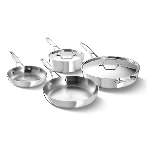 Premier Kochgeschirr-Set, Edelstahl, 6-teilig Premier Kochgeschirr-Set, Edelstahl, 6-teilig von Calphalon