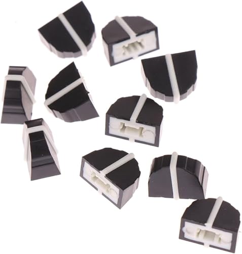 Calsgkspray DBX2231 Equalizer-Fader-Kappe, 11 mm x 9 mm Loch, 4 mm Potentiometer, Fader-Regler, Kappenknöpfe, E-Gitarre, 10 Stück Calsgkspray DBX2231 Equalizer-Fader-Kappe, 11 mm x 9 mm Loch, 4 mm Potentiometer, Fader-Regler, Kappenknöpfe, E-Gitarre, 10 Stück von Calsgkspray