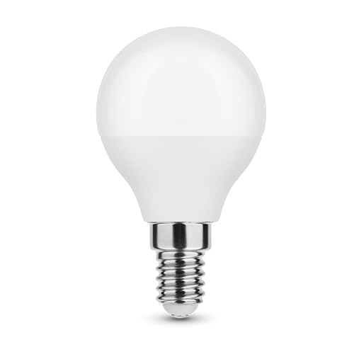 Calugy 1er Pack LED Tropfenbirne G45 E14 4,9W ersetzt 40W, tageslichtweiß 6000K 470lm nicht dimmbar | LED E14 | E14 Leuchtmittel | E14 Tropfenbirne Calugy 1er Pack LED Tropfenbirne G45 E14 4,9W ersetzt 40W, tageslichtweiß 6000K 470lm nicht dimmbar | LED E14 | E14 Leuchtmittel | E14 Tropfenbirne von Calugy