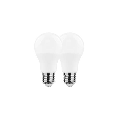 Calugy 2er Pack LED Globe A65 15-95 Watt E27 1520 Lumen 860 Tageslicht nicht dimmbar - LED Lampe - Tropfen - LED Glühbirne - E27 Leuchtmittel - LED Birne - LED Glühlampe - LED Bulb von Calugy