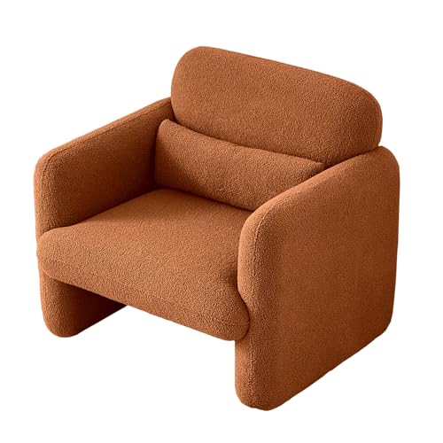 Caluself Einzelsofa Wohnzimmersofa Zimmersofa orange von Caluself