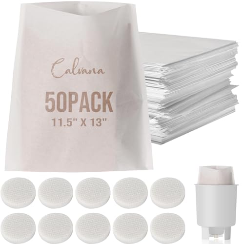 Komplettes Filter-Ersatz-Set für Toddy Cold Brew System – Enthält 10 wiederverwendbare Filzfilter und 50 Papierfiltertüten Komplettes Filter-Ersatz-Set für Toddy Cold Brew System – Enthält 10 wiederverwendbare Filzfilter und 50 Papierfiltertüten von Calvana