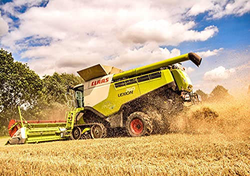 CALVENDO Landwirtschaft - Von der Saat bis zur Ernte, Poster DIN A1 quer, Bilder, Kunstdruck, Wandbild, Wanddeko, Prints ohne Rahmen von CALVENDO