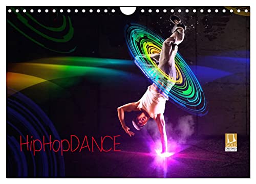 HipHopDance (Wandkalender 2026 DIN A4 quer), CALVENDO Monatskalender: HipHop Tänzer in phantastisch abstrakten Welten. (CALVENDO Hobbys) von CALVENDO