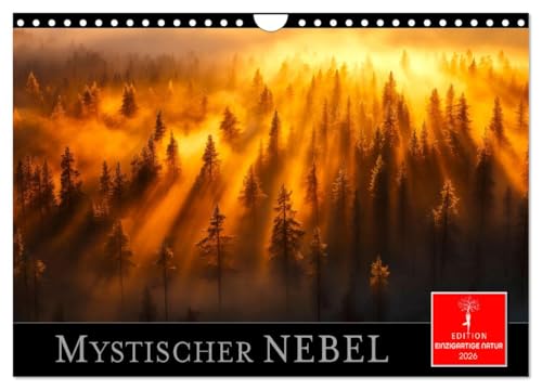 Mystischer Nebel (Wandkalender 2026 DIN A4 quer), CALVENDO Monatskalender: Lassen Sie sich von der Poesie der Natur verzaubern. (CALVENDO Natur) von CALVENDO