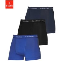 Calvin Klein Underwear Boxer, (3 St.), in blautönen mit Logo-Elastikbund von Calvin Klein Underwear