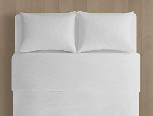 Calvin Klein CK ID Bettbezug für Doppelbett, Weiß von Calvin Klein