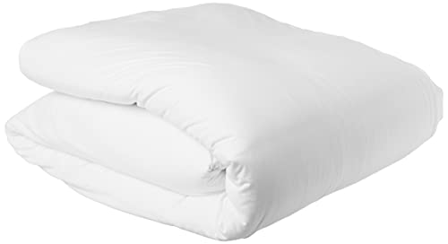 Calvin Klein Moderner Baumwollkörper, einfarbig, 1 Stück, King-Size-Bett, Baumwoll-Modal, 170 g/m² (weiß) von Calvin Klein