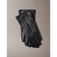 Calvin Klein Lederhandschuhe "METAL CK LEATHER GLOVES" aus Schaf-Nappaleder von Calvin Klein