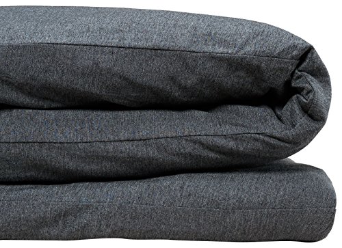 Calvin Klein Moderner Baumwollkörper, einfarbig, 1 Stück, Doppelbettgröße, Baumwoll-Modal, 170 g/m² (Anthrazit) von Calvin Klein