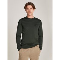 Calvin Klein Rundhalspullover "COTTON SILK BLEND CN SWEATER" mit Logoprägung von Calvin Klein