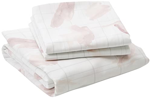 Calvin Klein Shadow Grid Floral, Double, 200x200 cm+2X80x80 cm Duvet Cover Set, Blue Calvin Klein Shadow Grid Floral, Double, 200x200 cm+2X80x80 cm Duvet Cover Set, Blue von Calvin Klein