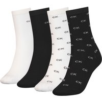 Calvin Klein Socken, (Packung, 4 Paar), CK WOMEN SOCK 4P HOLIDAY PACK AOP von Calvin Klein