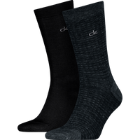 Calvin Klein Socken "CK MEN SOCK 2P MELANGE GRID" 2er Pack von Calvin Klein