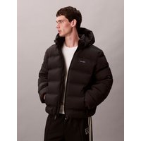 Calvin Klein Steppjacke "LS QUILTED BONDED CHANNEL HD PUF" ohne Kapuze Mit Rundhalsausschnitt, regular fit von Calvin Klein