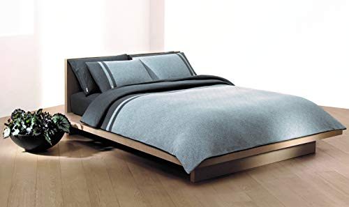 Calvin Klein Strata Bettbezug für King-Size-Bett, Grau / Anthrazit von Calvin Klein
