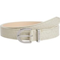 Calvin Klein Synthetikgürtel "ROUND BUCKLE BELT 2.5 EPI MONO" von Calvin Klein