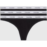 Calvin Klein Underwear Tanga "3 PACK THONG (LOW-RISE)", (Packung, 3 St., 3er-Pack), mit Logobund von Calvin Klein Underwear