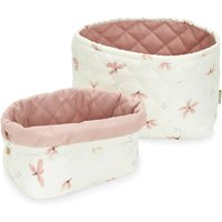 Cam Cam Copenhagen - Gesteppte Aufbewahrungskörbe, windflower creme (2er-Set) von Cam Cam Copenhagen