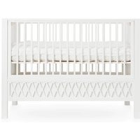 Cam Cam Copenhagen - Harlequin Babybett, 60 x 120 cm, weiß von Cam Cam Copenhagen