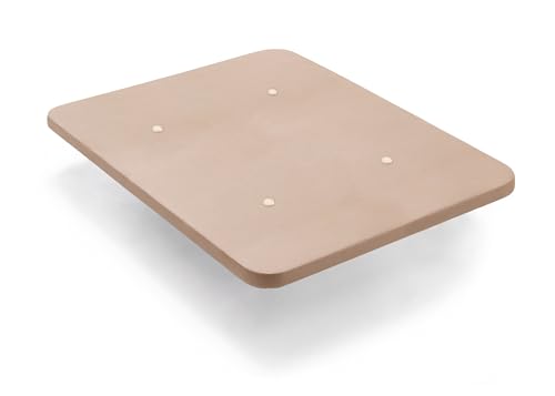 Cama express Gepolsterter Boden mit Luftventilen - Beige - Beine Nicht im Lieferumfang enthalten - Maße: 150 x 200 cm von Cama express
