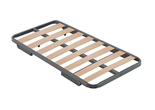 Cama express Unterer Lattenrost für Nestbett | klappbare Beine und Rollen | Maße: 90 x 200 cm von Cama express