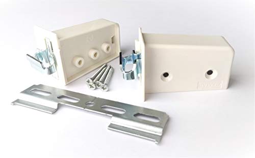 Camar Hängeschrank-Set (Paar rechts und links), Möbelhaken (CAMAR 800, weiß) von CAMAR