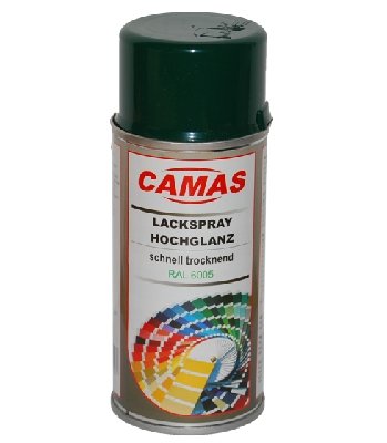 Farbspray 150ml RAL 6005 von Camas