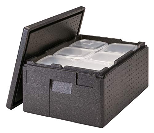 Cambro Multifunktions-Kühltasche, 41 l, Polypropylen, Schwarz, 61 x 43 x 27 cm (M.EXT) – 54,8 x 36,8 x 20 cm (M.Int) von Cambro